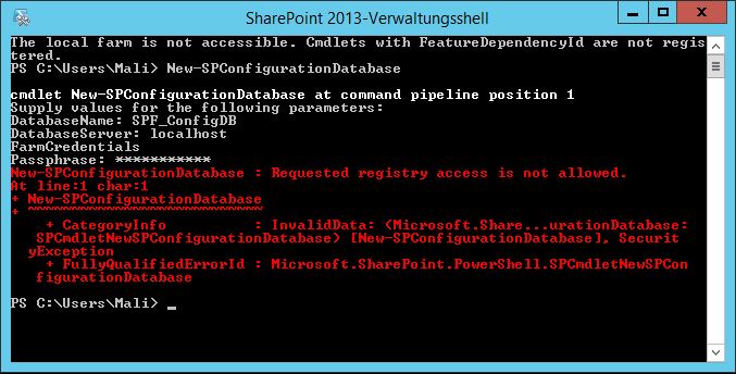 Sharepoint Foundation 2013 – Installation ohne Active Directory ...
